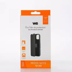 WE Etui folio FERMETURE AIMANTEE XIAOMI REDMI NOTE 12 5G