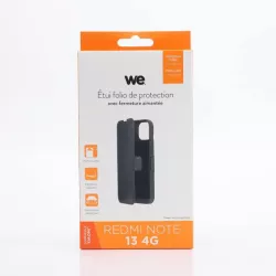 WE Etui folio FERMETURE AIMANTEE XIAOMI REDMI NOTE 13 4G