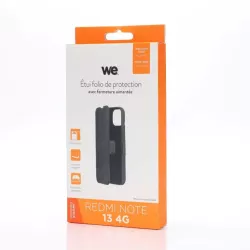 WE Etui folio FERMETURE AIMANTEE XIAOMI REDMI NOTE 13 4G