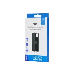WE Etui folio FERMETURE AIMANTEE SAMSUNG GALAXY A14 4G/5G Noir