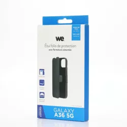 WE Etui folio FERMETURE AIMANTEE SAMSUNG A36 5G noir