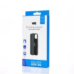 WE Etui folio FERMETURE AIMANTEE SAMSUNG GALAXY A54 5G Noir
