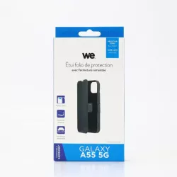 WE Etui folio FERMETURE AIMANTEE SAMSUNG A55 5G