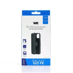 WE Etui folio FERMETURE AIMANTEE SAMSUNG S23 FE