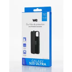 WE Etui folio FERMETURE AIMANTEE SAMSUNG GALAXY S23 ULTRA Noir