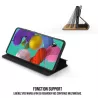 Folio avec fenêtre - Galaxy A40 Noir Accès caméra - Léger - Flexible