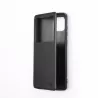 WE Etui folio CLASSIQUE SAMSUNG GALAXY A70 Noir - Avec fen2e