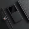 WE Etui folio CLASSIQUE SAMSUNG GALAXY A70 Noir - Avec fen2e