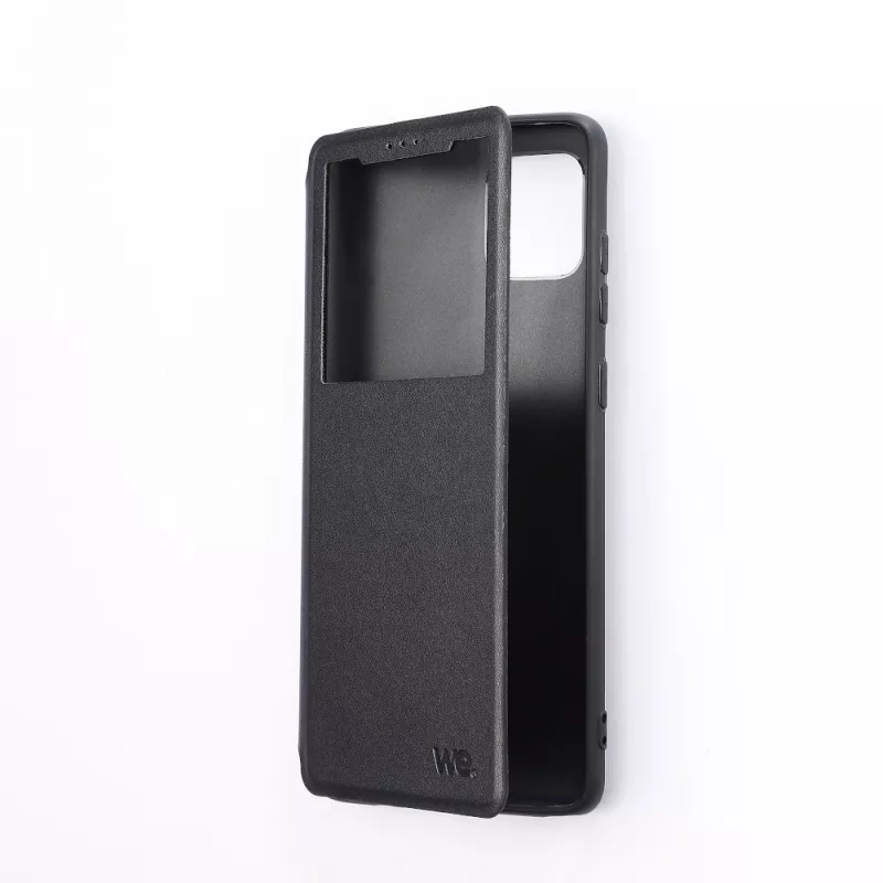 WE Etui folio CLASSIQUE HONOR 9X Noir - Avec fenêtre