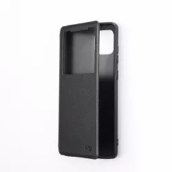 WE Etui folio CLASSIQUE HUAWEI P SMART S Noir