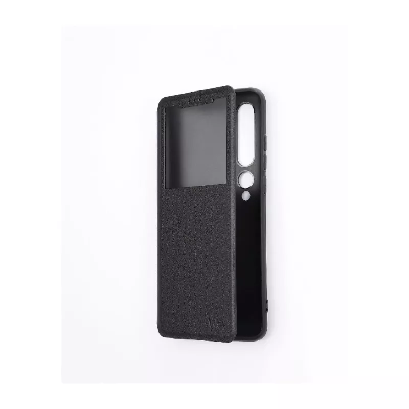 WE Etui folio CLASSIQUE XIAOMI MI 10 PRO Noir - Avec fenêtre