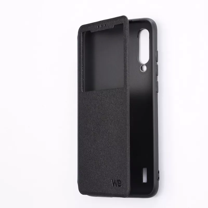 WE Etui folio CLASSIQUE XIAOMI MI A3 Noir