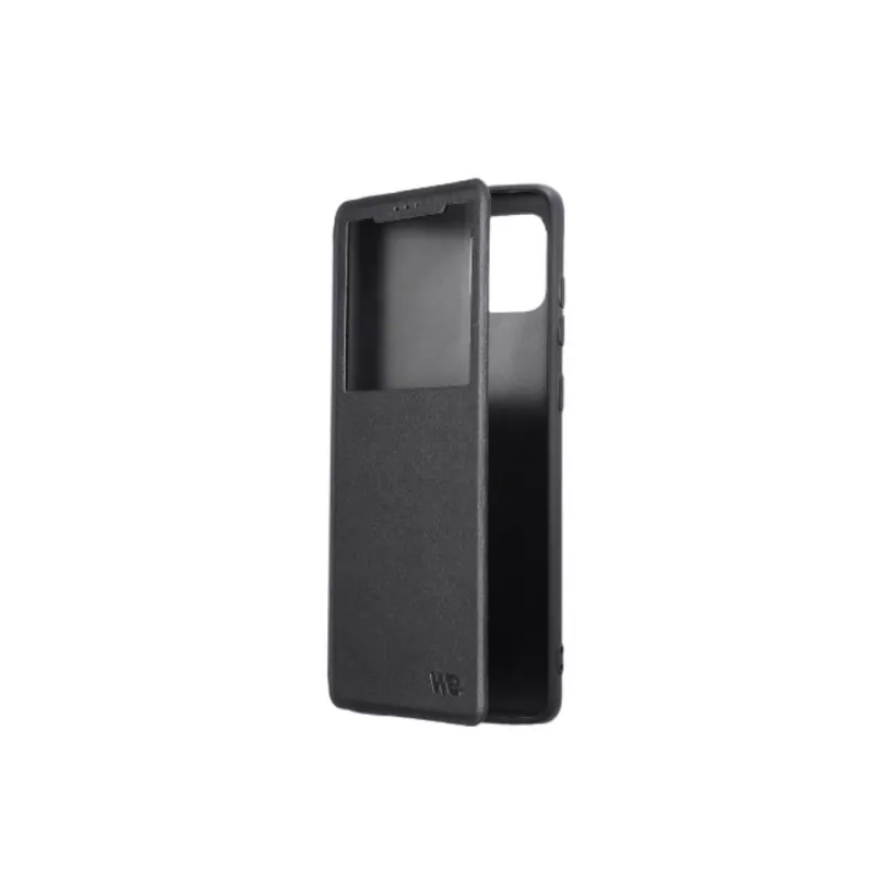 WE Etui folio CLASSIQUE XIAOMI MI NOTE 10 LITE Noir