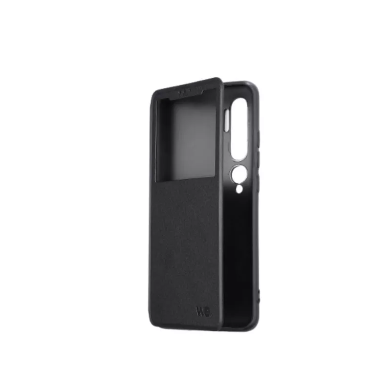 WE Etui folio CLASSIQUE XIAOMI MI NOTE 10 Noir