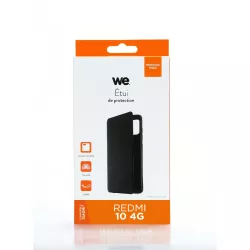 WE Etui folio CLASSIQUE XIAOMI REDMI 10 4G Noir