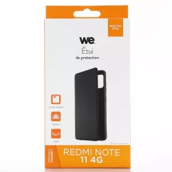 WE Etui folio CLASSIQUE XIAOMI REDMI NOTE 11 4G Noir