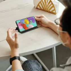 WE Etui folio CLASSIQUE XIAOMI REDMI NOTE 8 PRO Noir