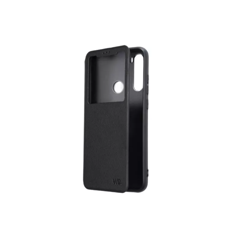 WE Etui folio CLASSIQUE XIAOMI REDMI NOTE 8T Noir - Avec fenêtre