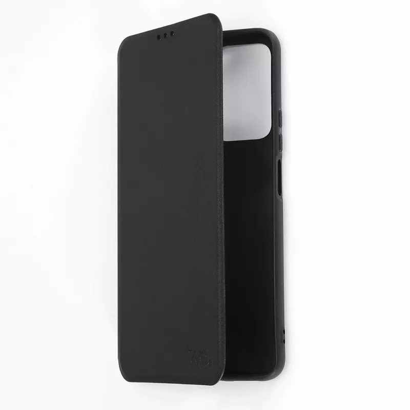 WE Etui folio CLASSIQUE XIAOMI REDMI NOTE 10 PRO Noir