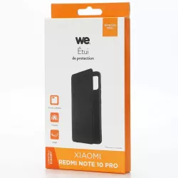 WE Etui folio CLASSIQUE XIAOMI REDMI NOTE 10 PRO Noir