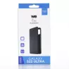 WE Etui folio CLASSIQUE SAMSUNG S22 ULTRA Noir
