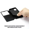 WE Etui folio CLASSIQUE SAMSUNG GALAXY A21S Noir