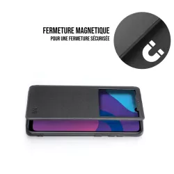 WE Etui folio CLASSIQUE SAMSUNG GALAXY A32 4G Noir