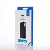 WE Etui folio CLASSIQUE SAMSUNG GALAXY A41 Noir