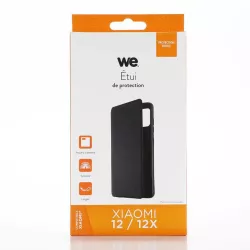 WE Etui folio CLASSIQUE XIAOMI 12 / 12X Noir