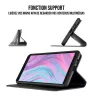 WE Etui folio MAGNETIQUE HUAWEI P20 Noir