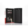 WE Etui de protection AUTOCOLLANT UNIVERSEL - L - 5.2 5.8 Noir
