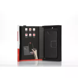WE Etui de protection AUTOCOLLANT UNIVERSEL - S - 3.8 4.5Noir