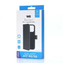 WE Etui folio MAGNETIQUE SAMSUNG GALAXY A17 4G/5G Noir