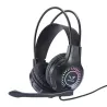 Pack Gamer 4-en-1 filaire pr PC Casque micro rétro-éclairé + clavier avec LED RGB 19 touches anti-ghosting + souris…
