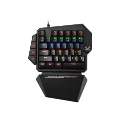 WE Gamium - Clavier Gamer Filaire Mécanique Format 1 Main - 35 touches - 4 touches Macro - Red Switch - Rétro-éclairage…