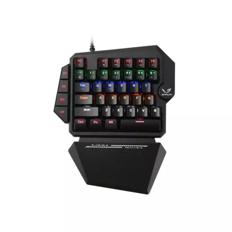 WE Gamium - Clavier Gamer Filaire Mécanique Format 1 Main - 35 touches - 4 touches Macro - Red Switch - Rétro-éclairage…