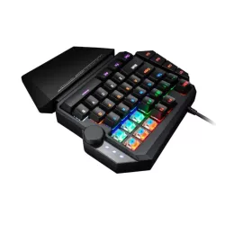 WE Gamium - Clavier Gamer Filaire Mécanique Format 1 Main - 35 touches - 4 touches Macro - Red Switch - Rétro-éclairage…
