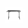WE Gamium Bureau gamer avec support casque et gobelet - structure en métal - plateau en fibre de carbone / effet texturé…