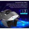 Dock de charge pour manettes PS5 Compatible manette PS5 officielle Peut charger 2 manettes à la fois Indicateur de charge…