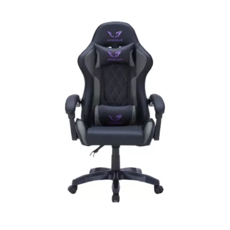 Fauteuil gaming GAMIUM Altar, finition PU diamant, accoudoirs fixes, 5 roues, vérin classe 3 100mm, coussins tête et lombaires…