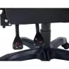 Fauteuil gaming GAMIUM Altar, finition PU diamant, accoudoirs fixes, 5 roues, vérin classe 3 100mm, coussins tête et lombaires…