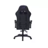 Fauteuil gaming GAMIUM Altar, finition PU diamant, accoudoirs fixes, 5 roues, vérin classe 3 100mm, coussins tête et lombaires…
