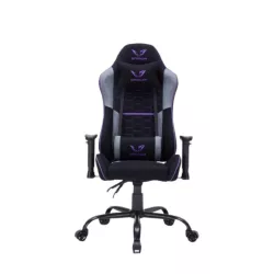 Fauteuil gaming GAMIUM Nyros, finition tissu nid d'abeille, accoudoirs réglables, 5 roues, vérin classe 3 100mm, coussins tête…