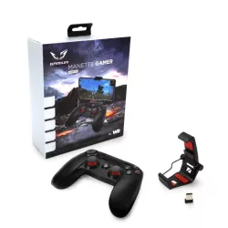 Manette Gaming sans fil Bluetooth / 2.4GHz / filaire Avec clip pour Smartphone Compatible PC, PS3 et Android