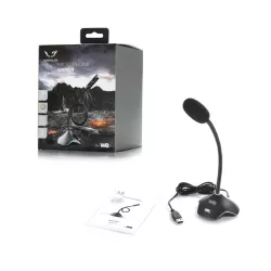 WE Gamium microphone gamer RGB USB avec touches de contrôle de volume ,15 modes de couleurs, idéal pour jeux vidéos, appels…