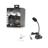 WE Gamium microphone gamer RGB USB avec touches de contrôle de volume ,15 modes de couleurs, idéal pour jeux vidéos, appels…