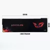 Tapis de souris Gamer Gamium XXL Ultra large : 900 x 300 x 3mm Précis / Glisse parfaite Contours cousus renforcés