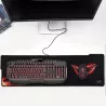 Tapis de souris Gamer Gamium XXL Ultra large : 900 x 300 x 3mm Précis / Glisse parfaite Contours cousus renforcés