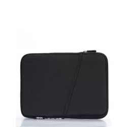 Housse universelle pour tablette jusqu'à 11''. Grande poche avec bulles antichocs. Pochette avant pour documents/objets. En…