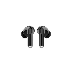 Ecouteurs sans-fil avec écran tactile SOLYS, Bluetooth, batterie intégrée 40mAh, Boitier de recharge 400mAh, ANC+ENC, noir